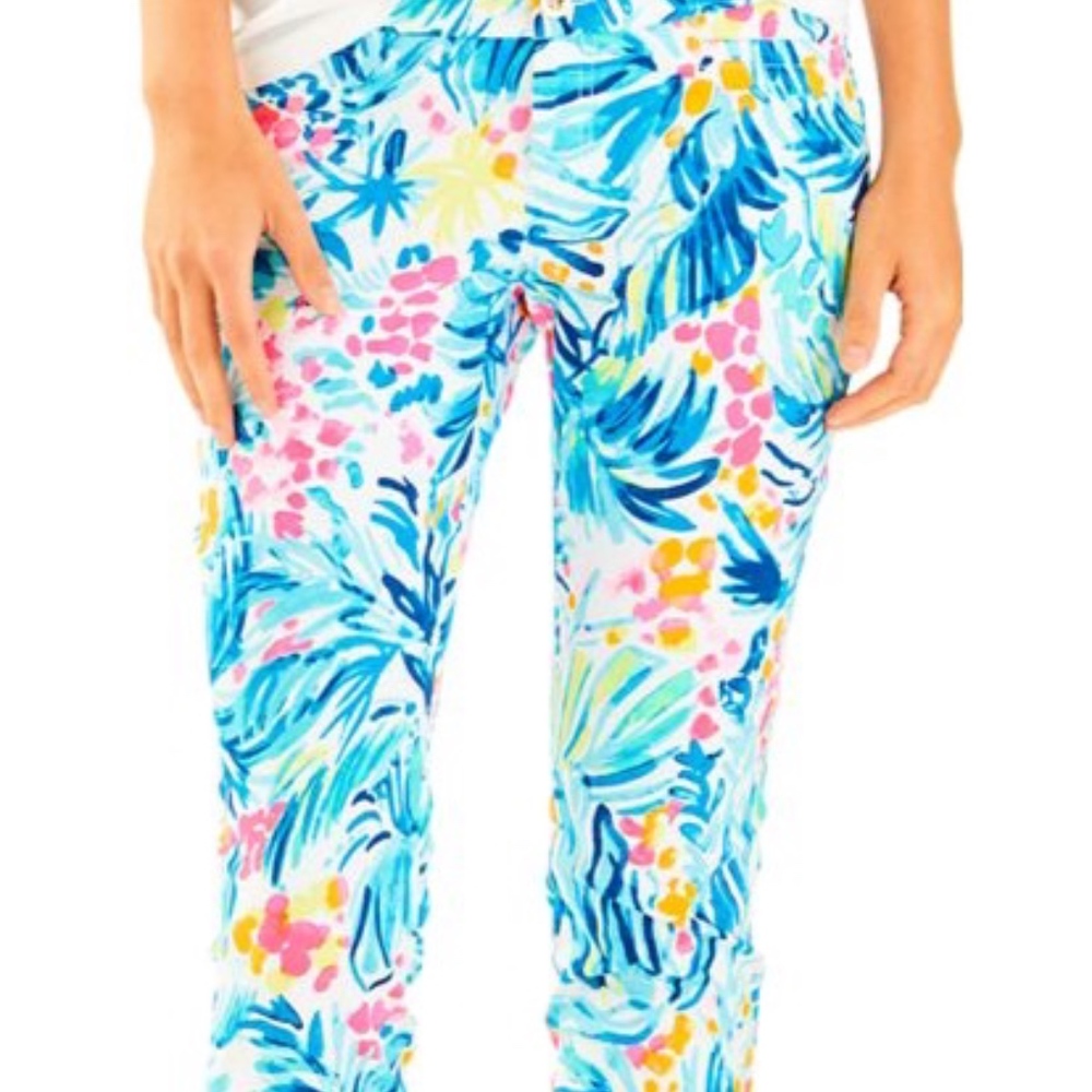 Lilly Pulitzer Kelly Ankle Pant Tippy Top